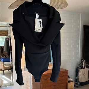 Awake Black Bodysuit